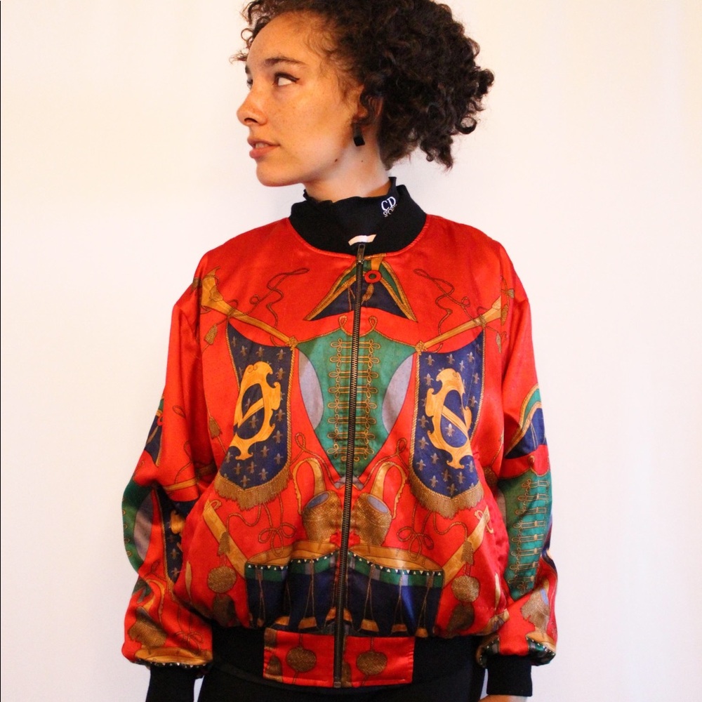 Mighty 1980's Zip-up Bomber
